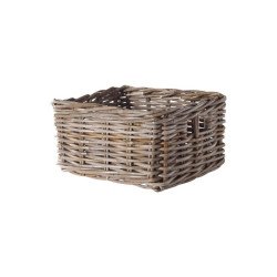 Byholma Sepet 25x29x15 cm Gri Rattan