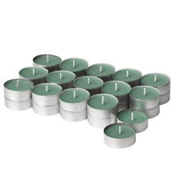 Hedersam Açık Yeşil 3.5 Saat Çimen Kokulu Tealight Mum