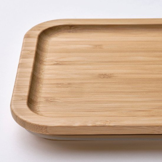 IKEA Saklama Kabı Kapağı, Bambu Kentsoylu Dikdörtgen Bambu Kapak 21x15 Cm kapak bambu 50381907