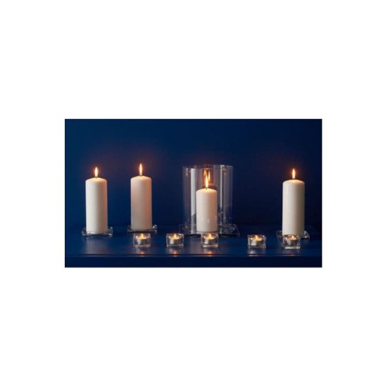 IKEA GLassig Tealight Dekoratif Cam Mumluk 5adet